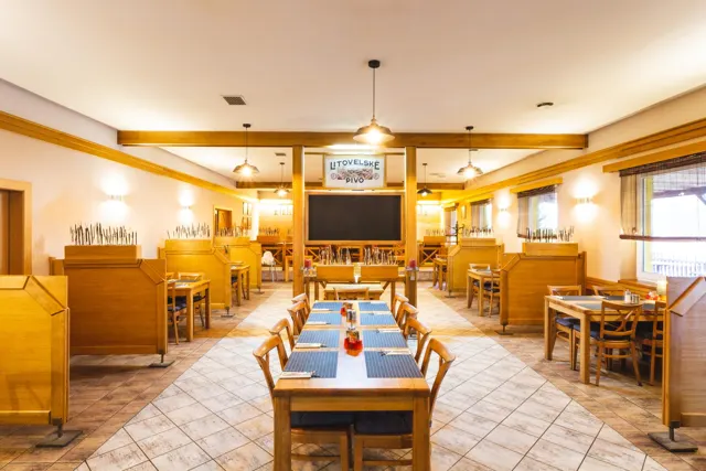 Hlavní sál restaurace